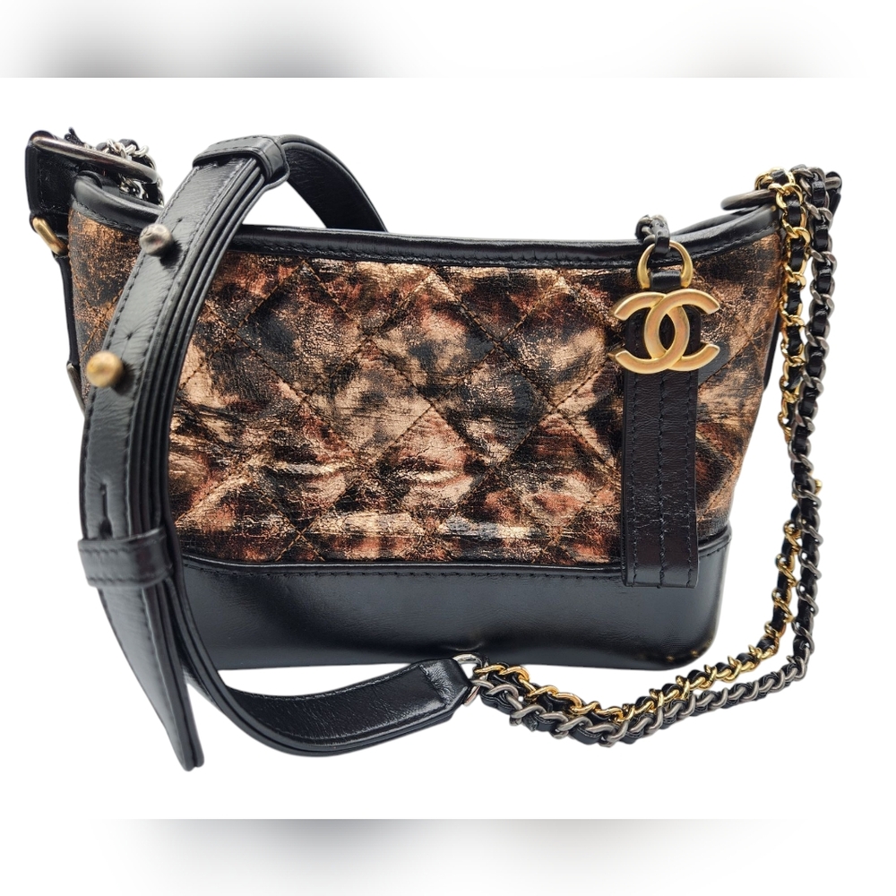 Chanel Metallic Gabrielle Hobo Bag